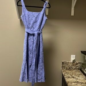 Antonio Melani Lavender Fitted Dress with Belt